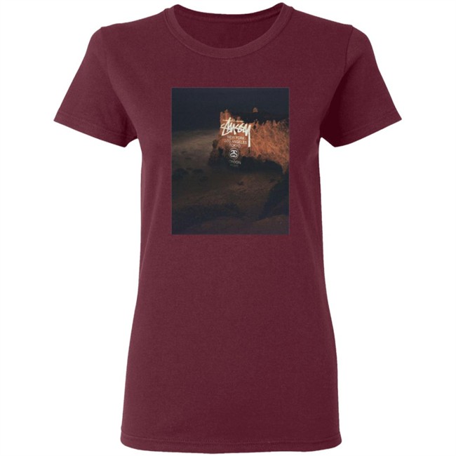 Stussy El Matador Beach Tee Shirt Stussy El Matador Beach Tee Shirt