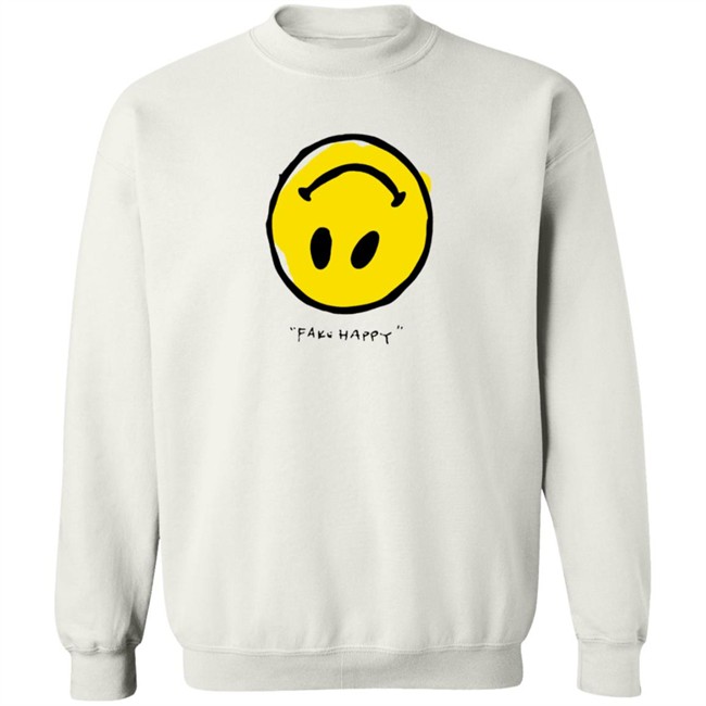 Paramore Merch Paramore Fake Happy T Shirt Paramore Merch Paramore Fake Happy T Shirt