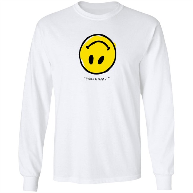 Paramore Merch Paramore Fake Happy T Shirt Paramore Merch Paramore Fake Happy T Shirt