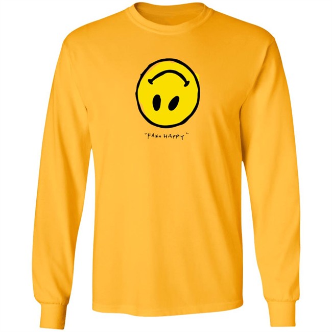 Paramore Merch Paramore Fake Happy T Shirt Paramore Merch Paramore Fake Happy T Shirt
