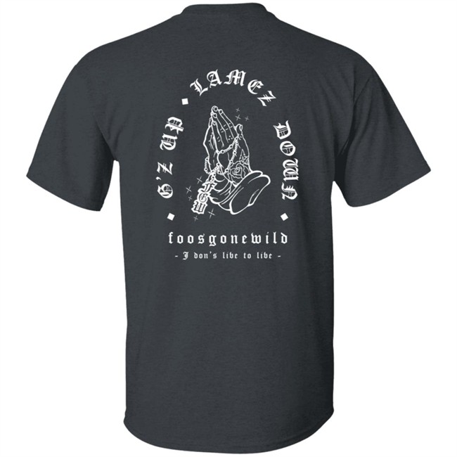 Thehyv Shop Foos Gone Wild Merch G'z Up Lamez Down Hoodie Thehyv Shop Foos Gone Wild Merch G'z Up Lamez Down Hoodie