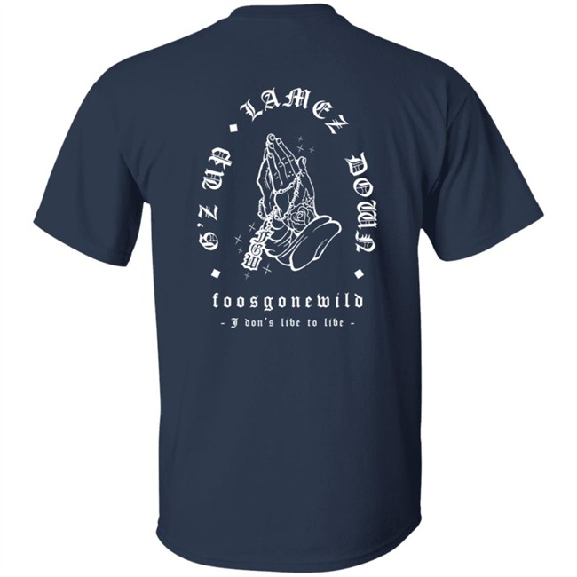Thehyv Shop Foos Gone Wild Merch G'z Up Lamez Down Hoodie Thehyv Shop Foos Gone Wild Merch G'z Up Lamez Down Hoodie