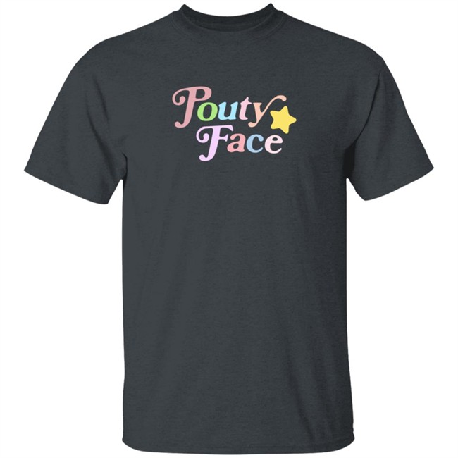 Addison Rae Youth Pouty Face Blue Sweatshirt Addison Rae Youth Pouty Face Blue Sweatshirt