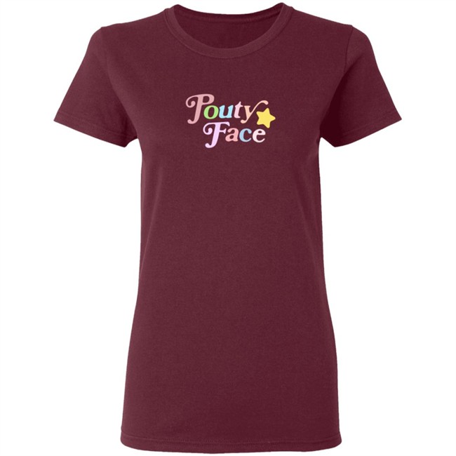 Addison Rae Youth Pouty Face Blue Sweatshirt Addison Rae Youth Pouty Face Blue Sweatshirt