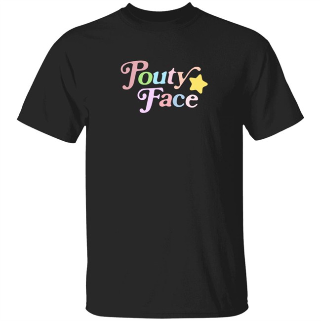 Addison Rae Youth Pouty Face Blue Sweatshirt Addison Rae Youth Pouty Face Blue Sweatshirt
