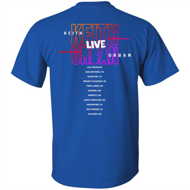 Keith Urban Band Merch Shirt Keith Urban Band Merch Shirt