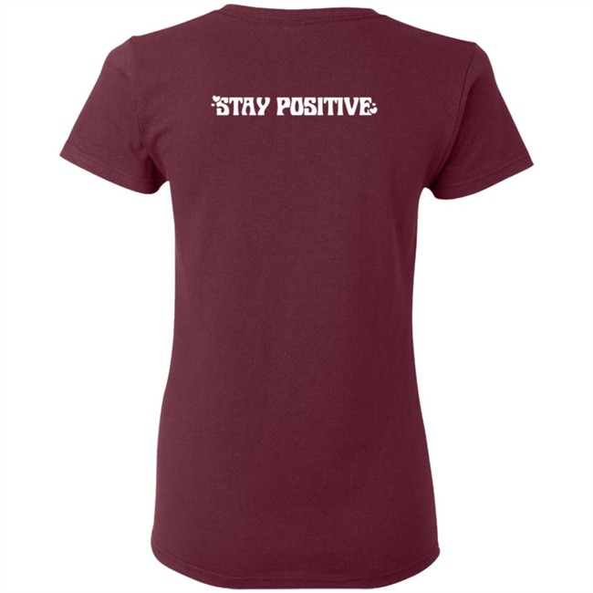 Nicole Laeno Pink Stay Positive Hoodie Nicole Laeno Pink Stay Positive Hoodie