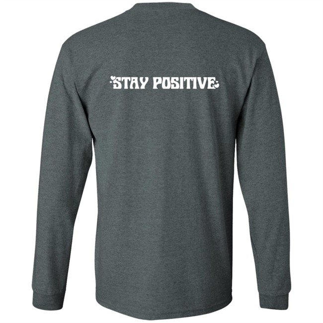 Nicole Laeno Pink Stay Positive Hoodie Nicole Laeno Pink Stay Positive Hoodie