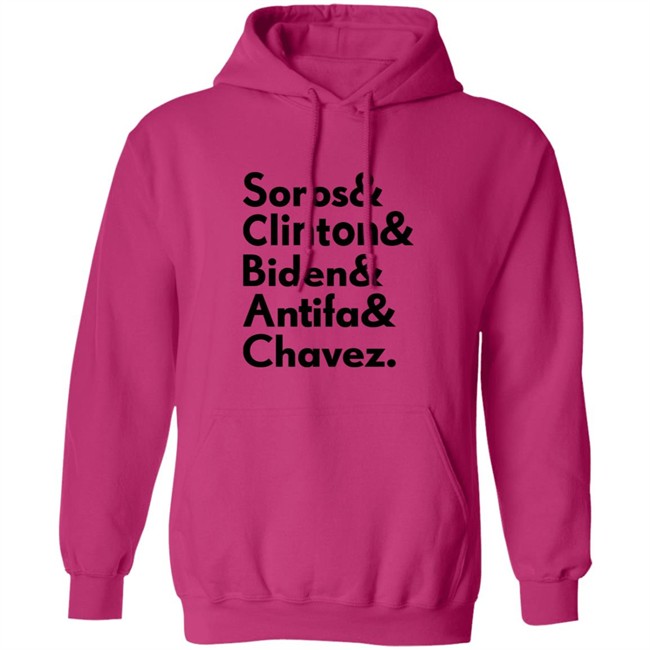 Soros Clinton Biden Antifa Chavez T Shirt Soros Clinton Biden Antifa Chavez T Shirt