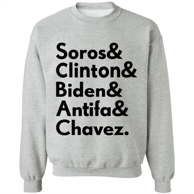 Soros Clinton Biden Antifa Chavez T Shirt Soros Clinton Biden Antifa Chavez T Shirt