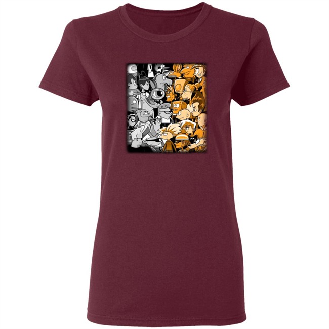 Limited Edition Clash Of Toons T Shirt Limited Edition Clash Of Toons T Shirt