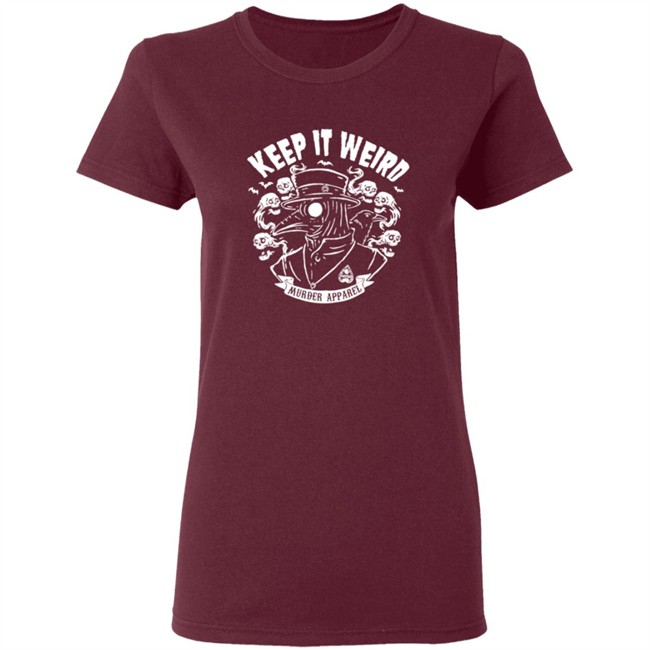Morbid Podcast Merch Keep It Weird Tee Shirt Morbid Podcast Merch Keep It Weird Tee Shirt
