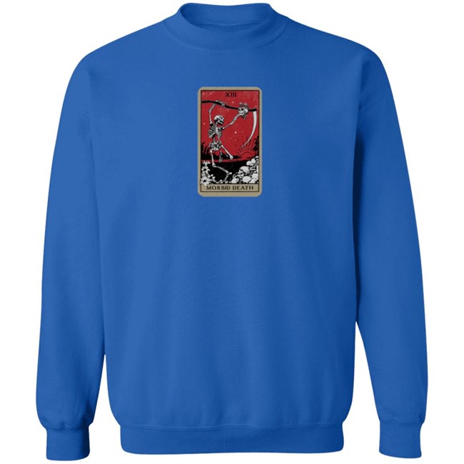 Morbid Podcast Merch Tarot Card Of Death Tee Shirt Morbid Podcast Merch Tarot Card Of Death Tee Shirt