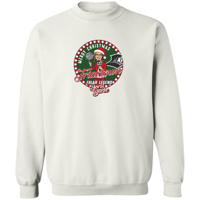 Providence Friars Merry Christmas From Doris Burke Tee Shirt Providence Friars Merry Christmas From Doris Burke Tee Shirt