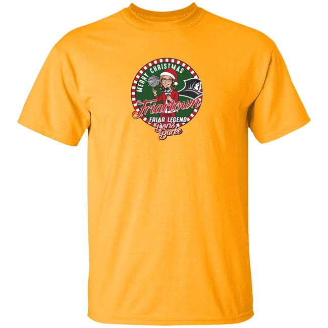 Providence Friars Merry Christmas From Doris Burke Tee Shirt Providence Friars Merry Christmas From Doris Burke Tee Shirt