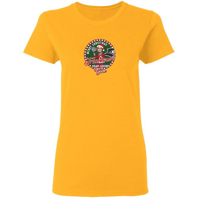 Providence Friars Merry Christmas From Doris Burke Tee Shirt Providence Friars Merry Christmas From Doris Burke Tee Shirt