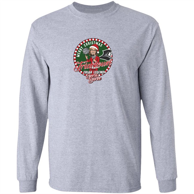 Providence Friars Merry Christmas From Doris Burke Tee Shirt Providence Friars Merry Christmas From Doris Burke Tee Shirt