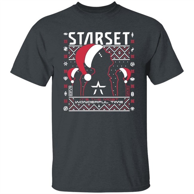 Limited Edition Starset Merch Wonderful Time Holiday Sweatshirt Limited Edition Starset Merch Wonderful Time Holiday Sweatshirt