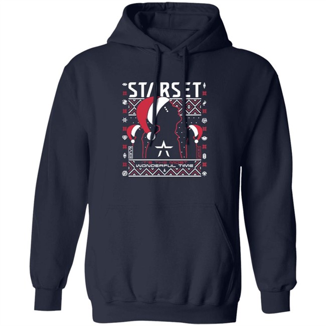 Limited Edition Starset Merch Wonderful Time Holiday Sweatshirt Limited Edition Starset Merch Wonderful Time Holiday Sweatshirt