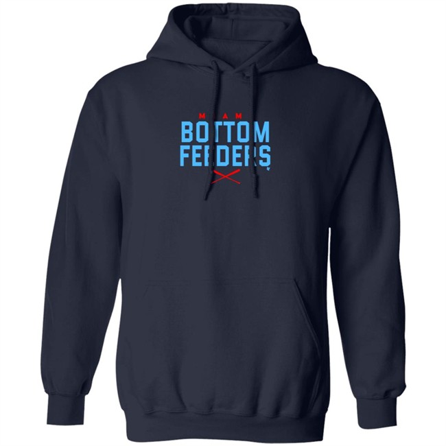 Miami Marlins Miami Bottom Feeders BreakingT Fish Stripes Shirt Miami Marlins Miami Bottom Feeders BreakingT Fish Stripes Shirt