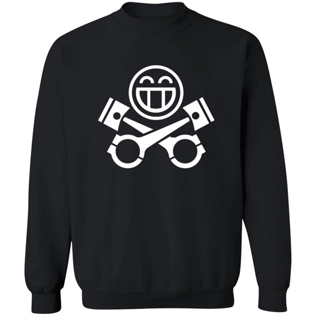 Pistonheads Merch PistonHeads Smiley Monochrome T Shirt Pistonheads Merch PistonHeads Smiley Monochrome T Shirt