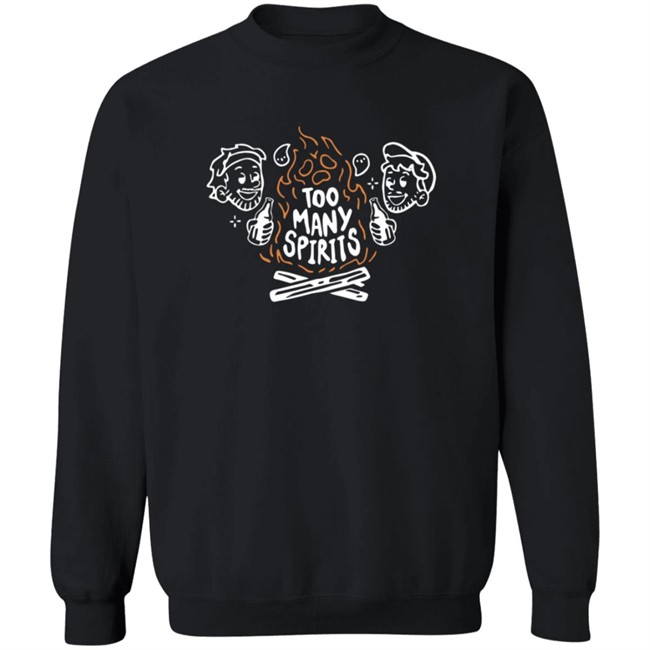 Gianthugs Merch Too Many Spirits Tee Gianthugs Merch Too Many Spirits Tee