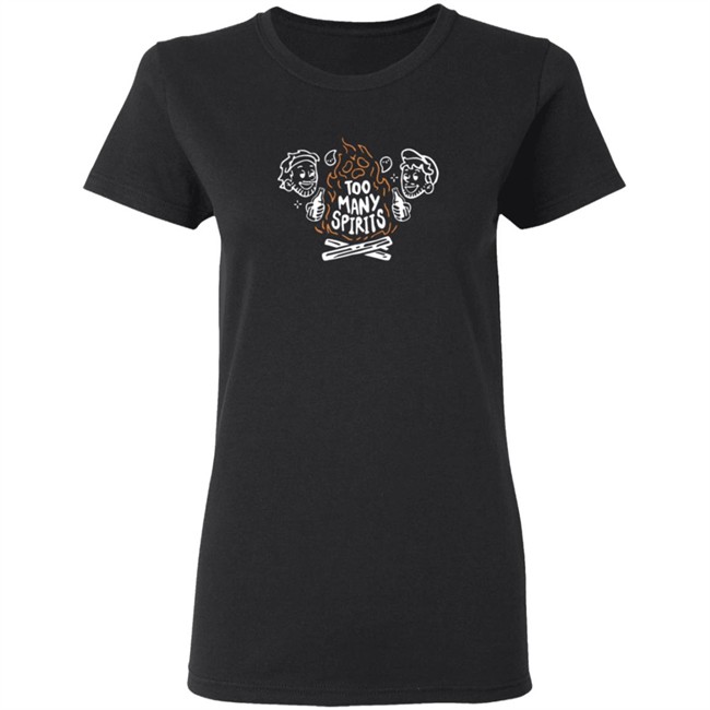 Gianthugs Merch Too Many Spirits Tee Gianthugs Merch Too Many Spirits Tee