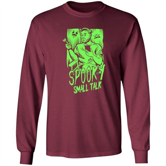 Gianthugs Merch Spooky Small Talk Shirt Gianthugs Merch Spooky Small Talk Shirt