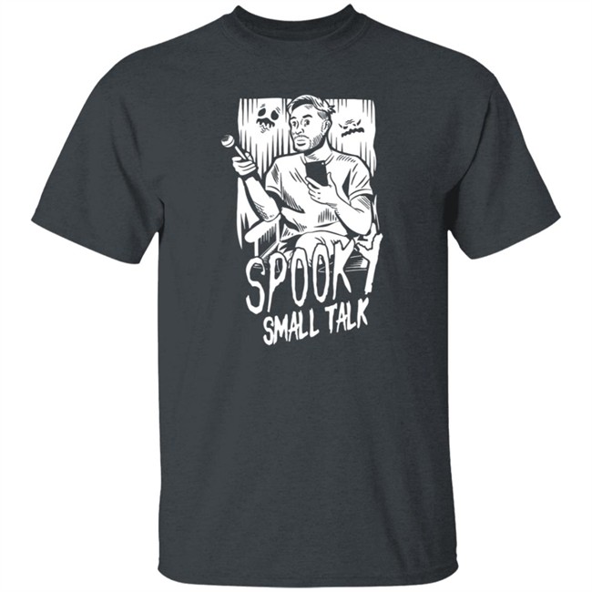 Gianthugs Merch Spooky Small Talk - The Host Glows In The Dark Shirt Gianthugs Merch Spooky Small Talk - The Host Glows In The Dark Shirt