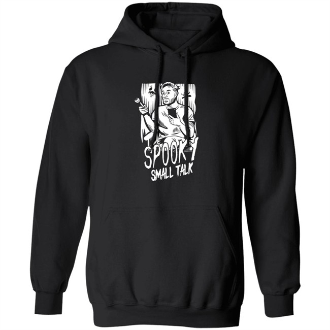 Gianthugs Merch Spooky Small Talk - The Host Glows In The Dark Shirt Gianthugs Merch Spooky Small Talk - The Host Glows In The Dark Shirt