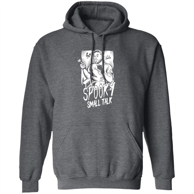 Gianthugs Merch Spooky Small Talk - The Host Glows In The Dark Shirt Gianthugs Merch Spooky Small Talk - The Host Glows In The Dark Shirt