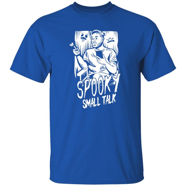 Gianthugs Merch Spooky Small Talk - The Host Glows In The Dark Shirt Gianthugs Merch Spooky Small Talk - The Host Glows In The Dark Shirt