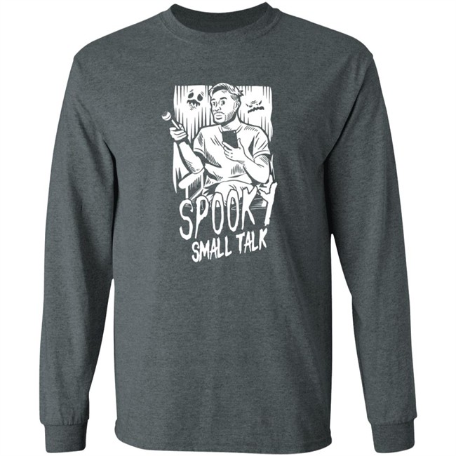 Gianthugs Merch Spooky Small Talk - The Host Glows In The Dark Shirt Gianthugs Merch Spooky Small Talk - The Host Glows In The Dark Shirt