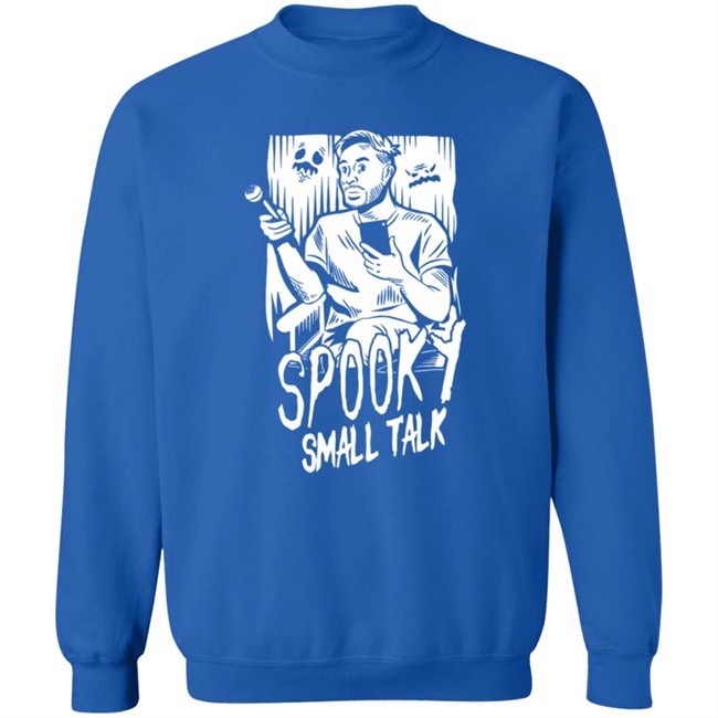 Gianthugs Merch Spooky Small Talk - The Host Glows In The Dark Shirt Gianthugs Merch Spooky Small Talk - The Host Glows In The Dark Shirt
