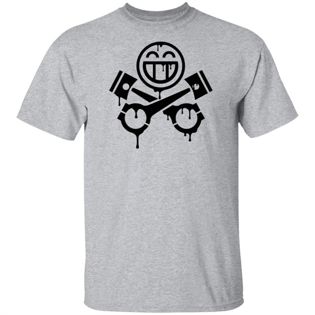 PistonHeads Smiley Drips Shirt PistonHeads Smiley Drips Shirt