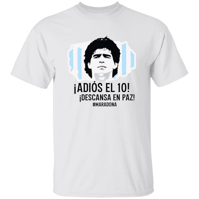 Psg El Adiós El 10! Descansa En Paz Maradona T Shirt Psg El Adiós El 10! Descansa En Paz Maradona T Shirt
