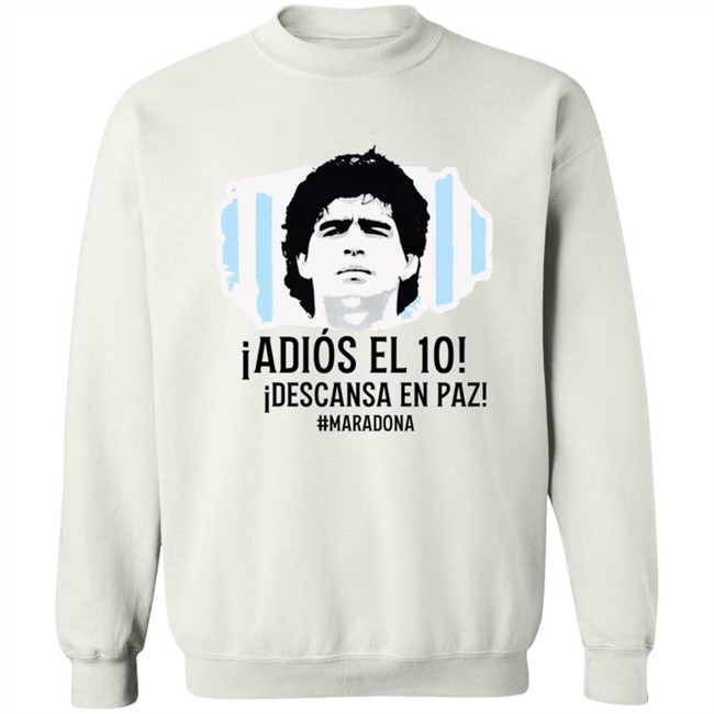 Psg El Adiós El 10! Descansa En Paz Maradona T Shirt Psg El Adiós El 10! Descansa En Paz Maradona T Shirt
