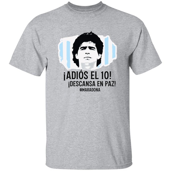 Psg El Adiós El 10! Descansa En Paz Maradona T Shirt Psg El Adiós El 10! Descansa En Paz Maradona T Shirt