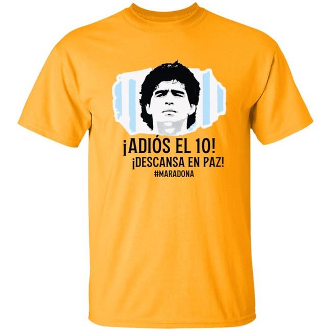 Psg El Adiós El 10! Descansa En Paz Maradona T Shirt Psg El Adiós El 10! Descansa En Paz Maradona T Shirt