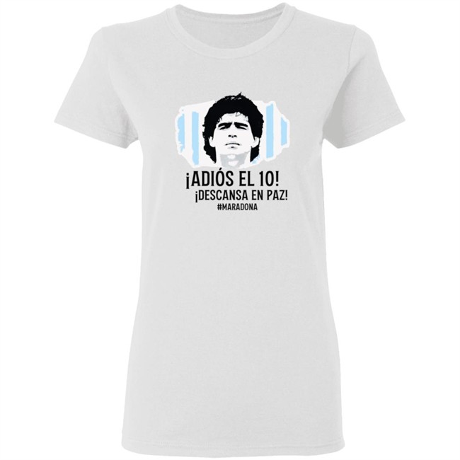 Psg El Adiós El 10! Descansa En Paz Maradona T Shirt Psg El Adiós El 10! Descansa En Paz Maradona T Shirt