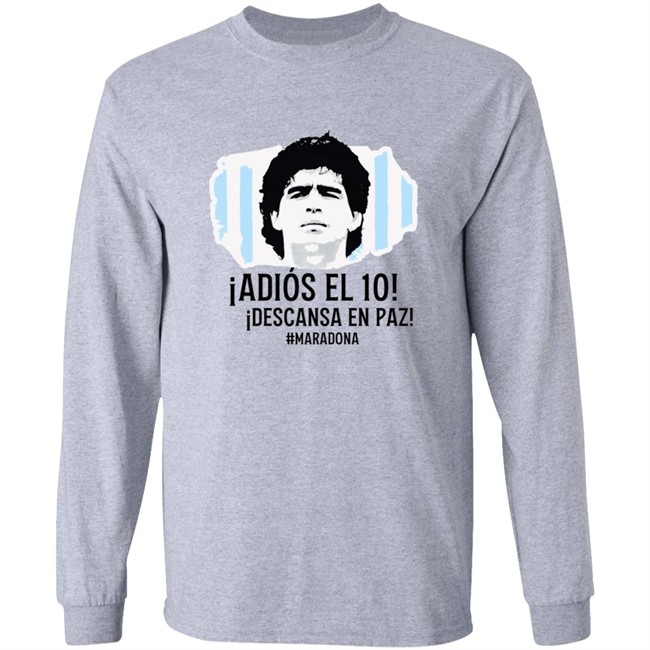 Psg El Adiós El 10! Descansa En Paz Maradona T Shirt Psg El Adiós El 10! Descansa En Paz Maradona T Shirt