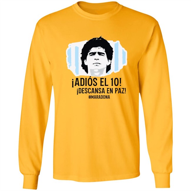 Psg El Adiós El 10! Descansa En Paz Maradona T Shirt Psg El Adiós El 10! Descansa En Paz Maradona T Shirt