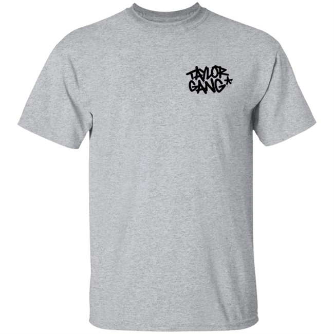 Taylor Gang Merch Team T Shirt In Whirte Taylor Gang Merch Team T Shirt In Whirte