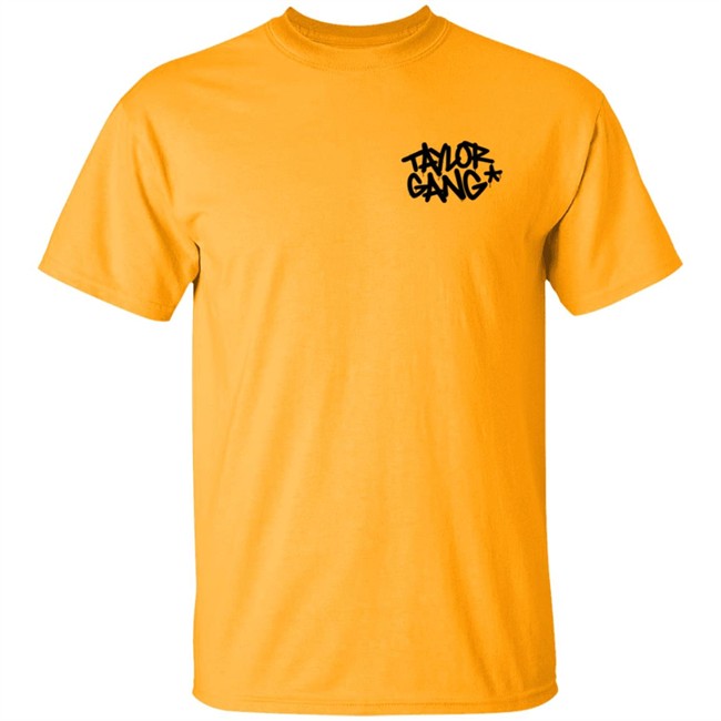 Taylor Gang Merch Team T Shirt In Whirte Taylor Gang Merch Team T Shirt In Whirte