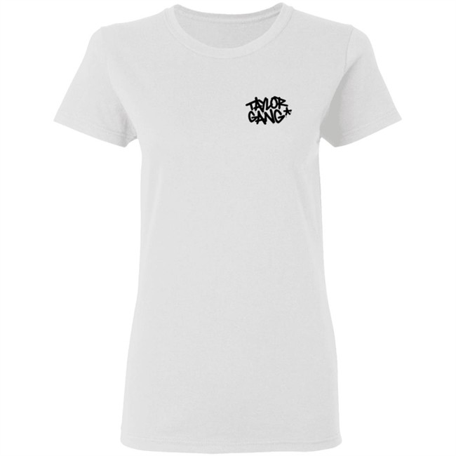 Taylor Gang Merch Team T Shirt In Whirte Taylor Gang Merch Team T Shirt In Whirte
