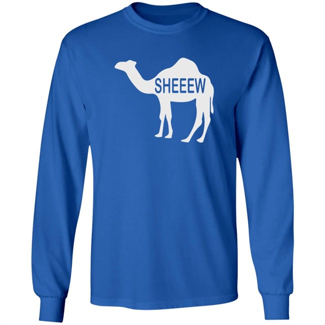 Andrew Flair Merch Sheeew Camel T Shirt Andrew Flair Merch Sheeew Camel T Shirt