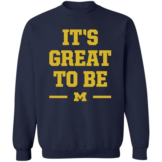 BreakingT Michigan It's Great To Be Shirt BreakingT Michigan It's Great To Be Shirt