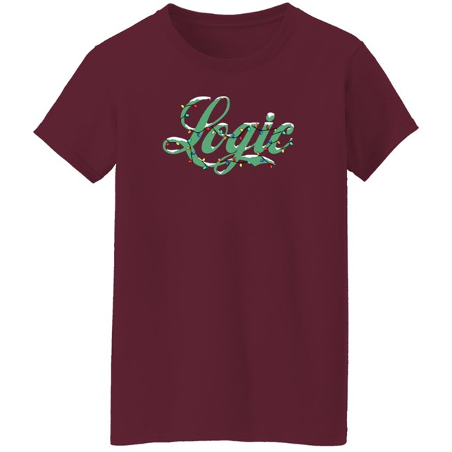 Logic Merch Holiday Logic Script Pullover Hoodie Logic Merch Holiday Logic Script Pullover Hoodie