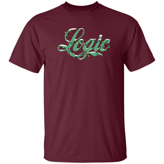 Logic Merch Holiday Logic Script Pullover Hoodie Logic Merch Holiday Logic Script Pullover Hoodie