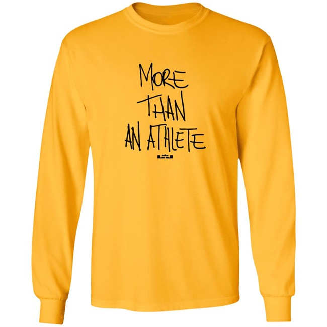 Lebron James More Than An Athlete Tee Shirt Lebron James More Than An Athlete Tee Shirt